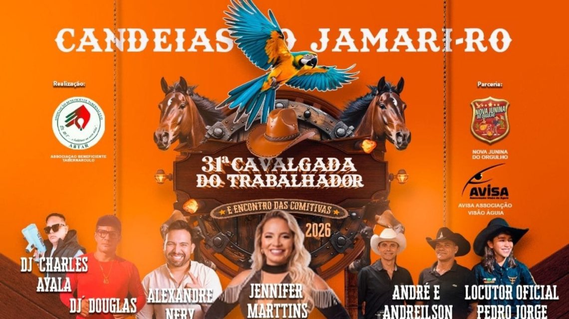 31ª Cavalgada do Trabalhador em Candeias do Jamari/RO